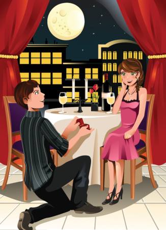 man, woman, moon, dinner, restaurant, night Artisticco Llc - Dreamstime