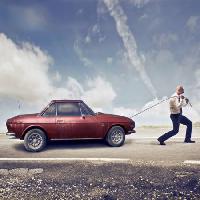 car, man, strong, road, red Bowie15 - Dreamstime