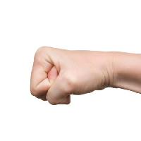 Pixwords The image with hand, fist, human Antonuk - Dreamstime