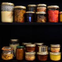 Pixwords The image with jar, jars, fruits, vegetables, pickles Bjulien03